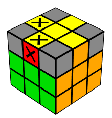 yellow cross edge pieces